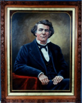 A painting of Governor Roop